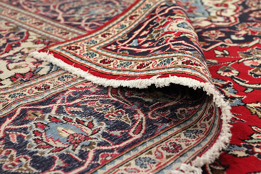 Kerman Персийски връзван килим 345x245 - Снимка 4