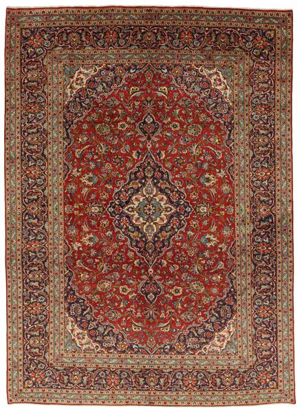 Kashan Персийски връзван килим 400x285