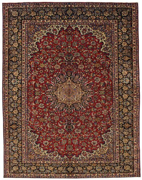 Jozan - Sarouk Персийски връзван килим 382x297