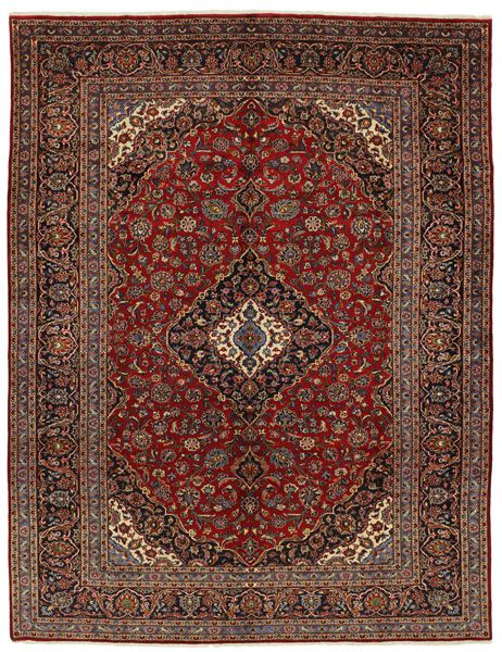 Kashan Персийски връзван килим 390x294