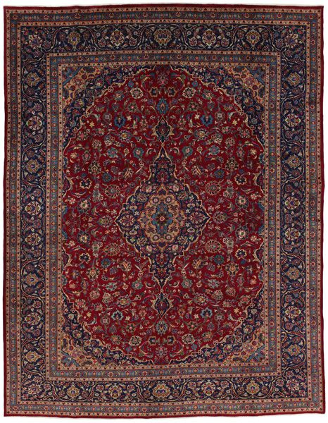 Kashan Персийски връзван килим 378x300