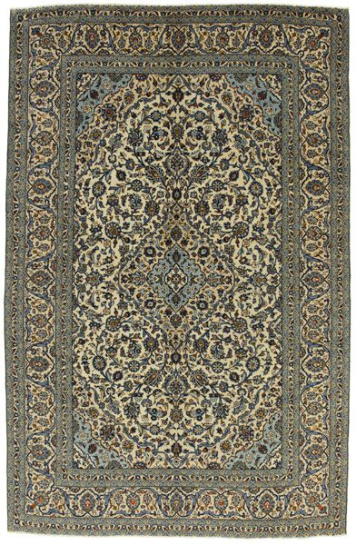 Kashan Персийски връзван килим 371x242
