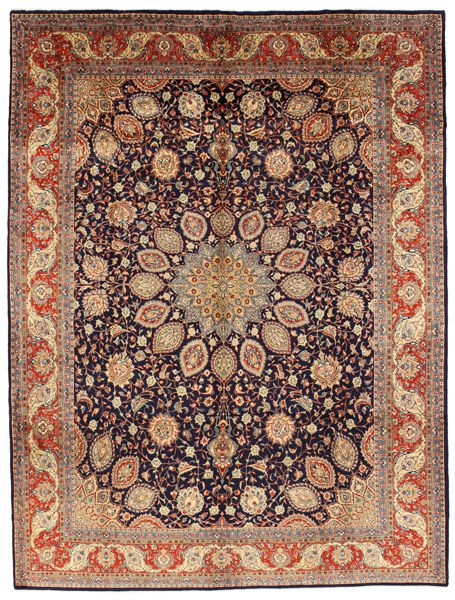 Isfahan Персийски връзван килим 400x300