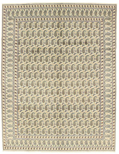 Qum Персийски връзван килим 400x305