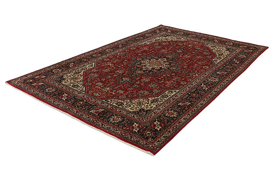 Tabriz Персийски връзван килим 295x195 - Снимка 2