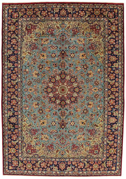 Isfahan Персийски връзван килим 356x246