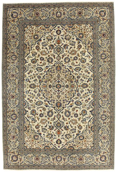 Kashan Персийски връзван килим 296x200