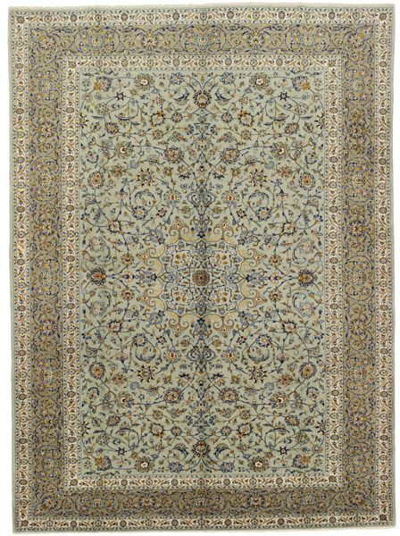 Kashan Персийски връзван килим 375x273