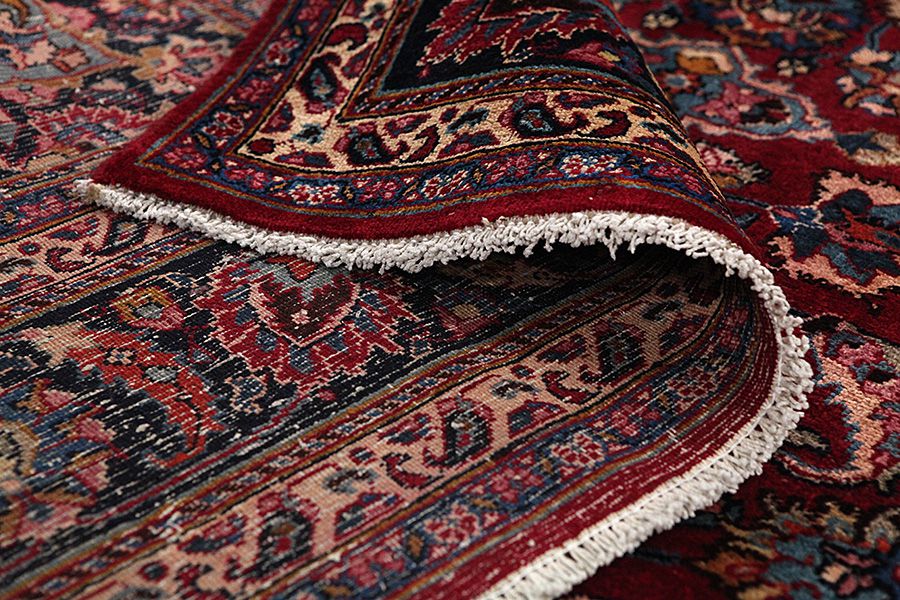 Jozan - Sarouk Персийски връзван килим 346x250 - Снимка 4