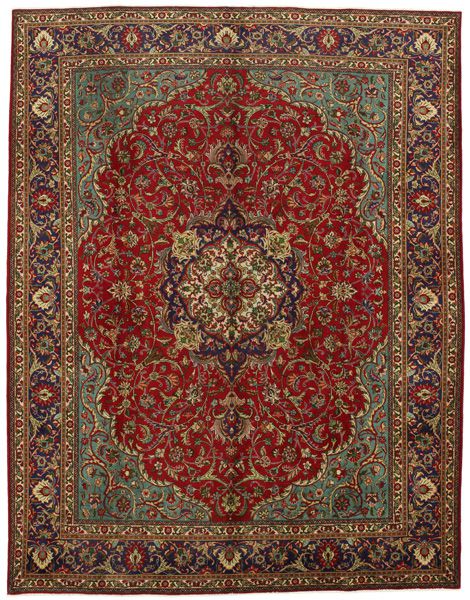 Tabriz Персийски връзван килим 380x294
