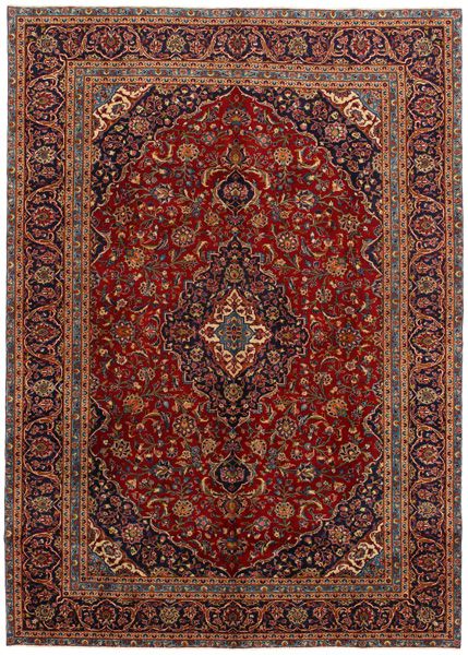 Kashan Персийски връзван килим 388x272