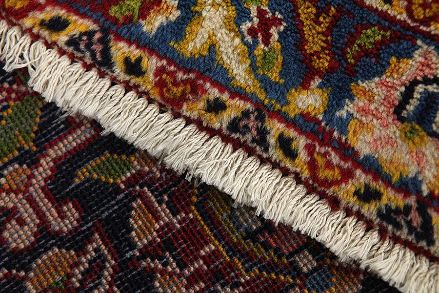 Kashan Персийски връзван килим 347x236 - Снимка 5