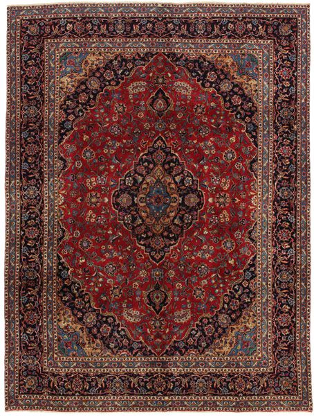 Kashan Персийски връзван килим 378x285