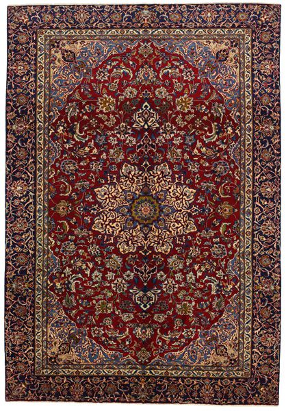 Isfahan Персийски връзван килим 405x276
