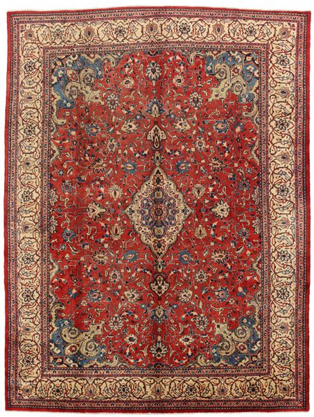 Jozan - Sarouk Персийски връзван килим 396x298