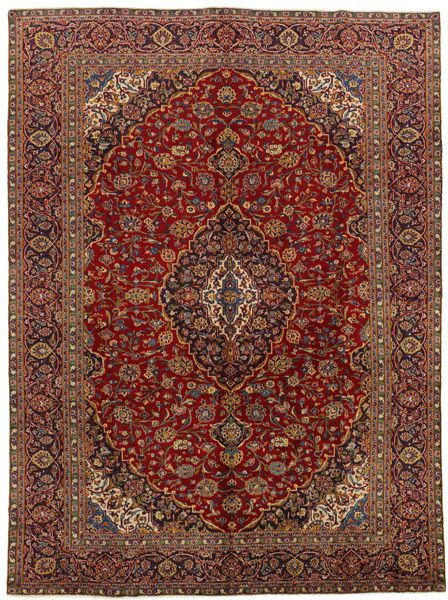 Kashan Персийски връзван килим 390x292