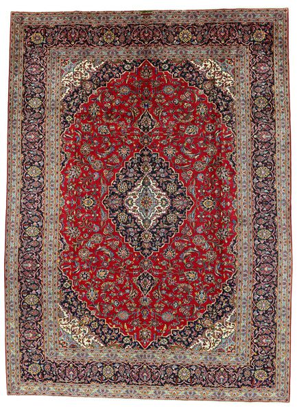 Kashan Персийски връзван килим 400x293
