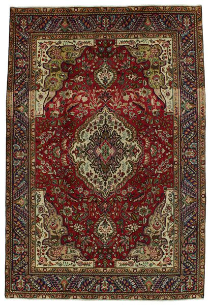 Tabriz Персийски връзван килим 300x204