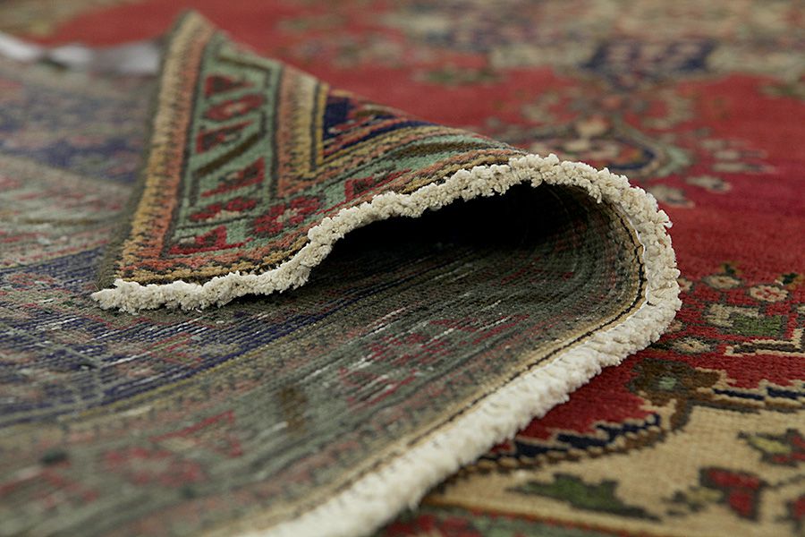 Tabriz Персийски връзван килим 298x199 - Снимка 4