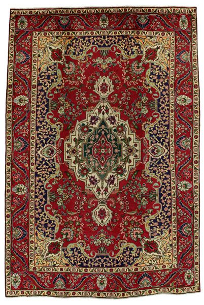 Tabriz Персийски връзван килим 300x200