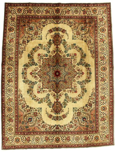 Kerman - Lavar Персийски връзван килим 388x294