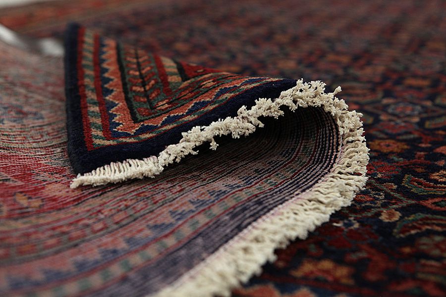 Borchalou - Hamadan Персийски връзван килим 336x160 - Снимка 4