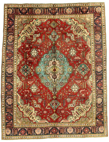 Tabriz Персийски връзван килим 385x294