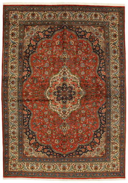 Qum Персийски връзван килим 355x252