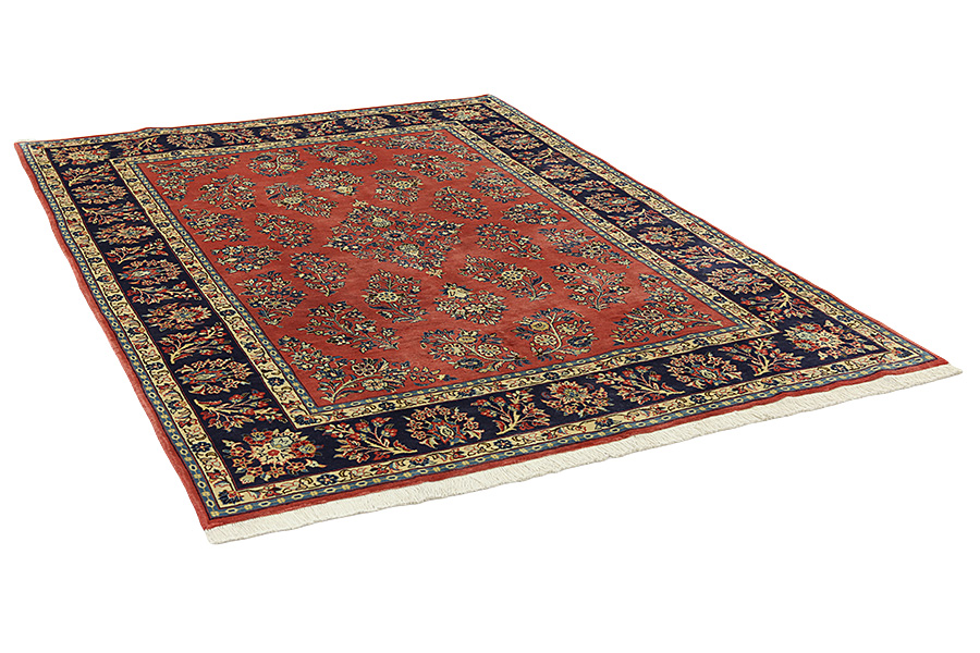 Sarouk - Farahan Персийски връзван килим 277x195 - Снимка 1