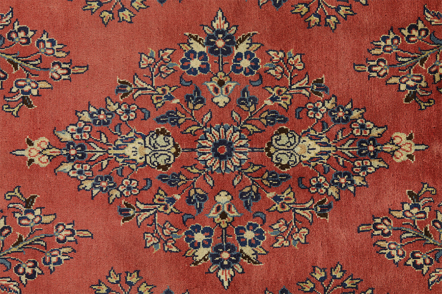 Sarouk - Farahan Персийски връзван килим 277x195 - Снимка 7