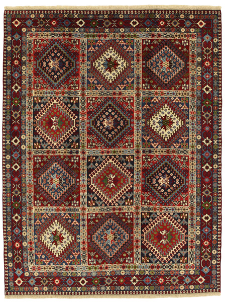 Qashqai - Yalameh Персийски връзван килим 194x149