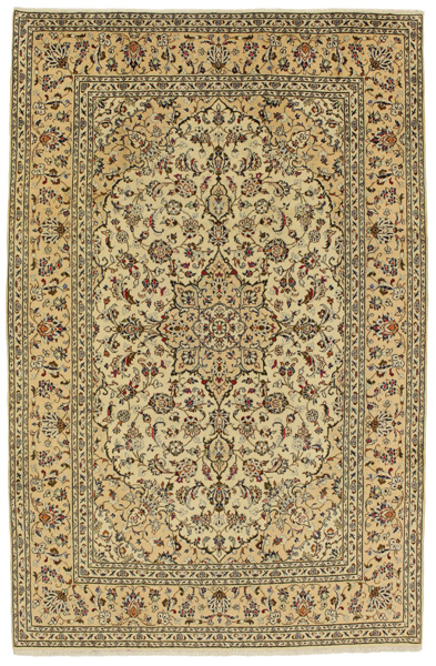 Kashan Персийски връзван килим 301x194