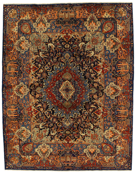Kashmar - Mashad Персийски връзван килим 387x296