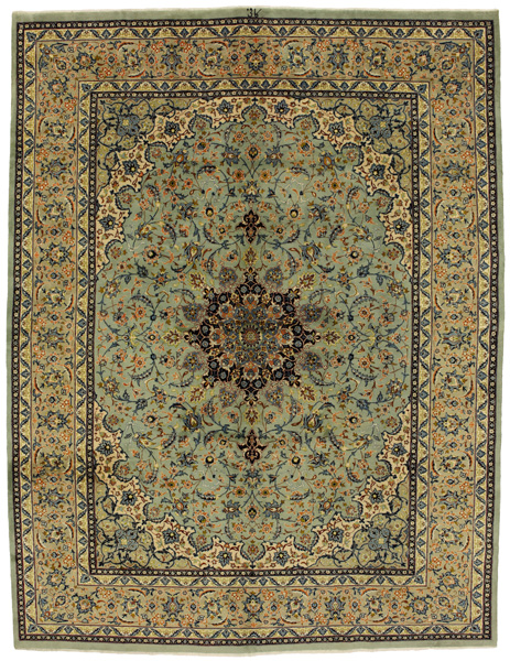 Kashan Персийски връзван килим 400x296