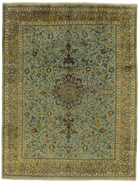 Kashan Персийски връзван килим 378x291
