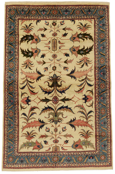 Sultanabad - Sarouk Персийски връзван килим 610x386