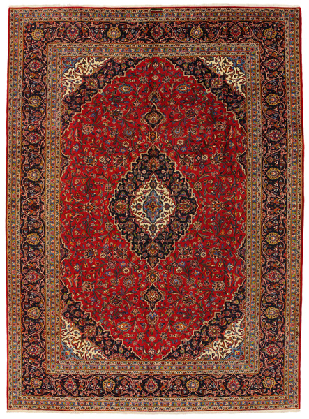 Kashan Персийски връзван килим 396x290