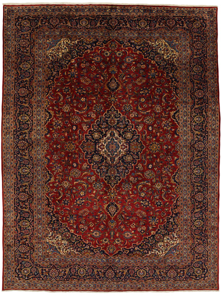 Kashan Персийски връзван килим 387x292