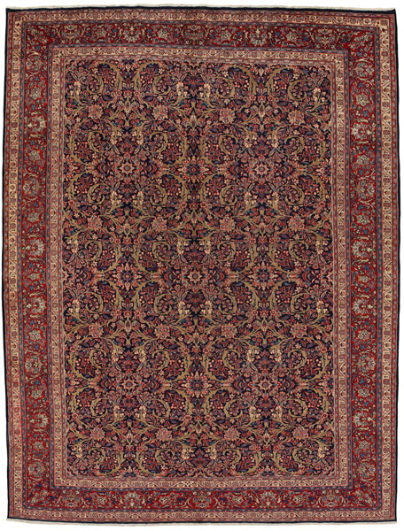 Bijar - Kurdi Персийски връзван килим 401x303