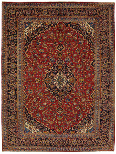 Kashan Персийски връзван килим 381x287