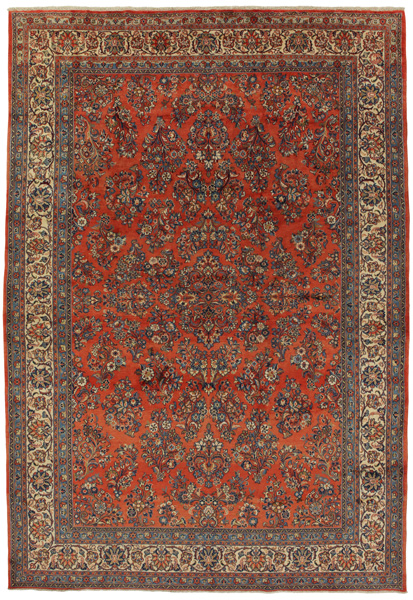 Sarouk Персийски връзван килим 352x248