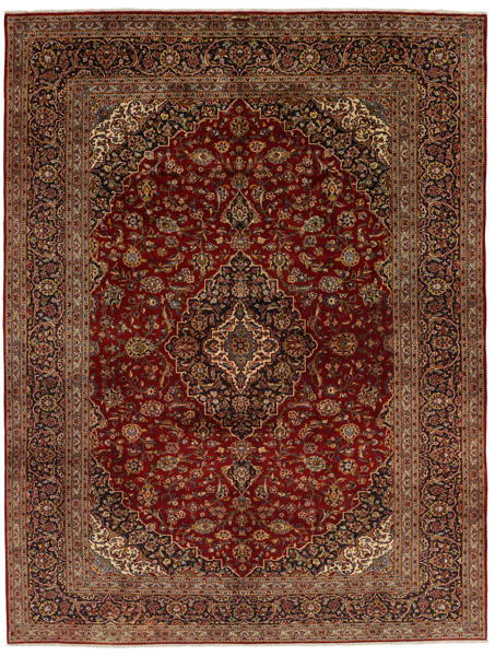 Kashan Персийски връзван килим 406x297