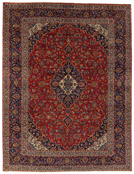 Kashan Персийски връзван килим 391x294