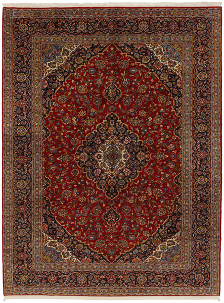 Kashan Персийски връзван килим 393x298