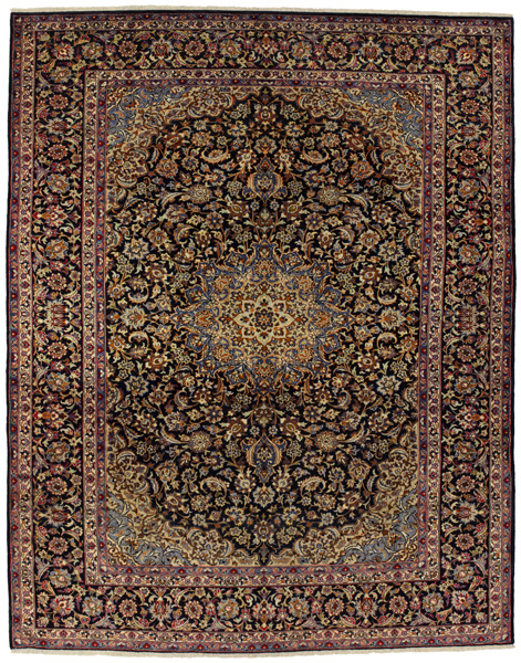 Isfahan Персийски връзван килим 384x295