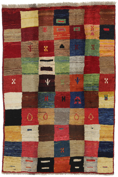 Gabbeh Персийски връзван килим 185x120