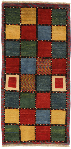 Gabbeh - Bakhtiari Персийски връзван килим 173x83