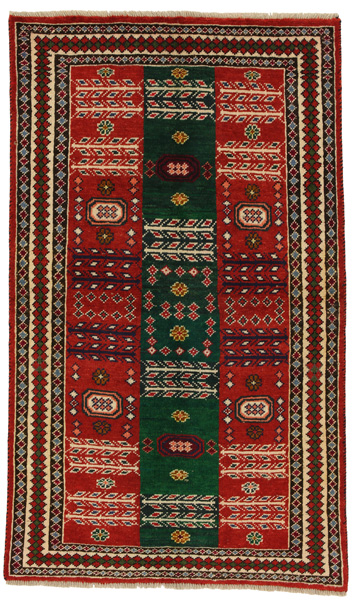 Gabbeh - Qashqai Персийски връзван килим 190x114