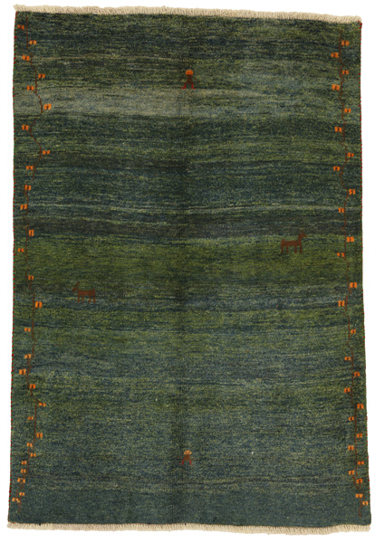 Gabbeh - Qashqai Персийски връзван килим 165x114