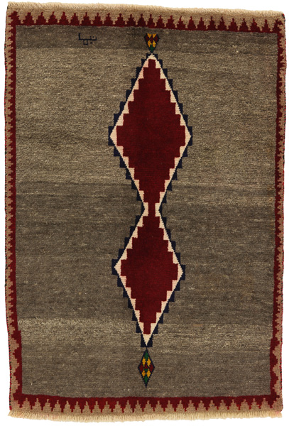 Gabbeh - Qashqai Персийски връзван килим 150x100